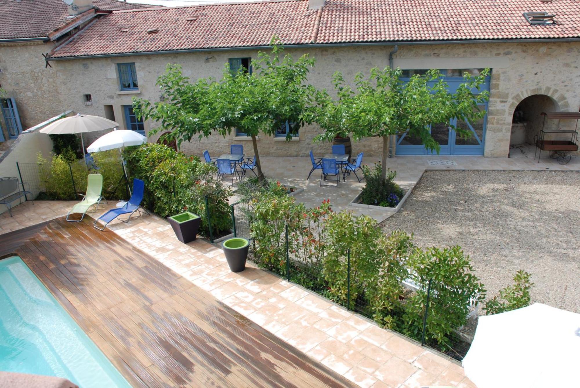 Chambres D'Hotes Du Clos Semper Felix Sainte-Bazeille Dış mekan fotoğraf