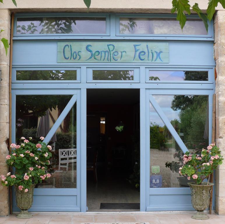 Chambres D'Hotes Du Clos Semper Felix Sainte-Bazeille Dış mekan fotoğraf